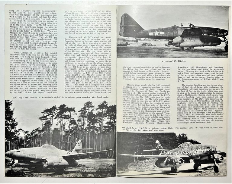 Kenneth A. Merrick - Messerschmitt Me 262 Described - ed. …