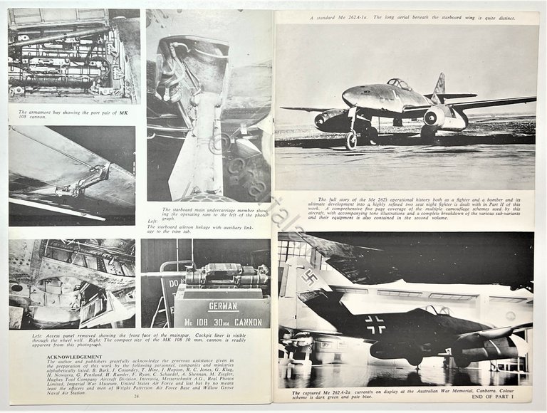 Kenneth A. Merrick - Messerschmitt Me 262 Described - ed. …