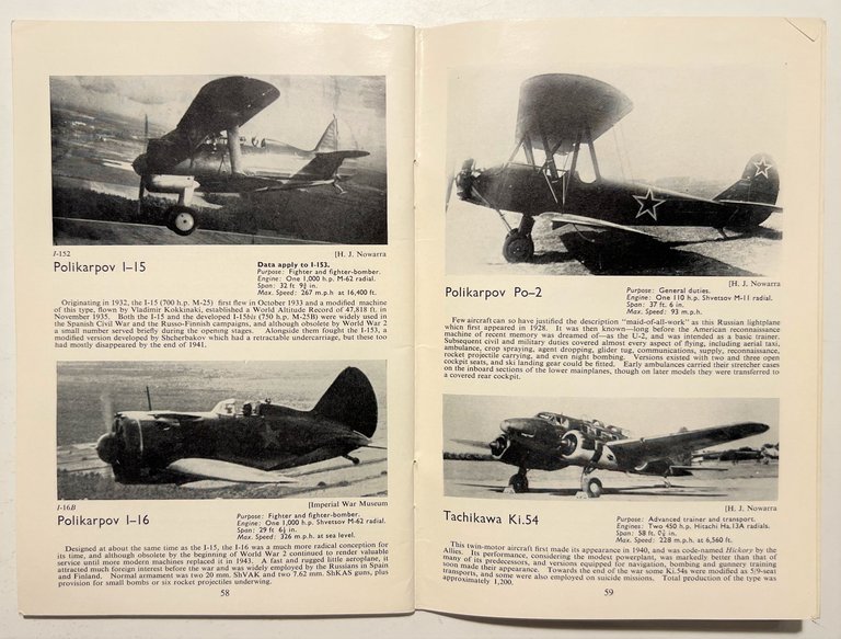 Kenneth G. Munson - Japanese and Russian Aircraft of World … | Immagine Gallery 4