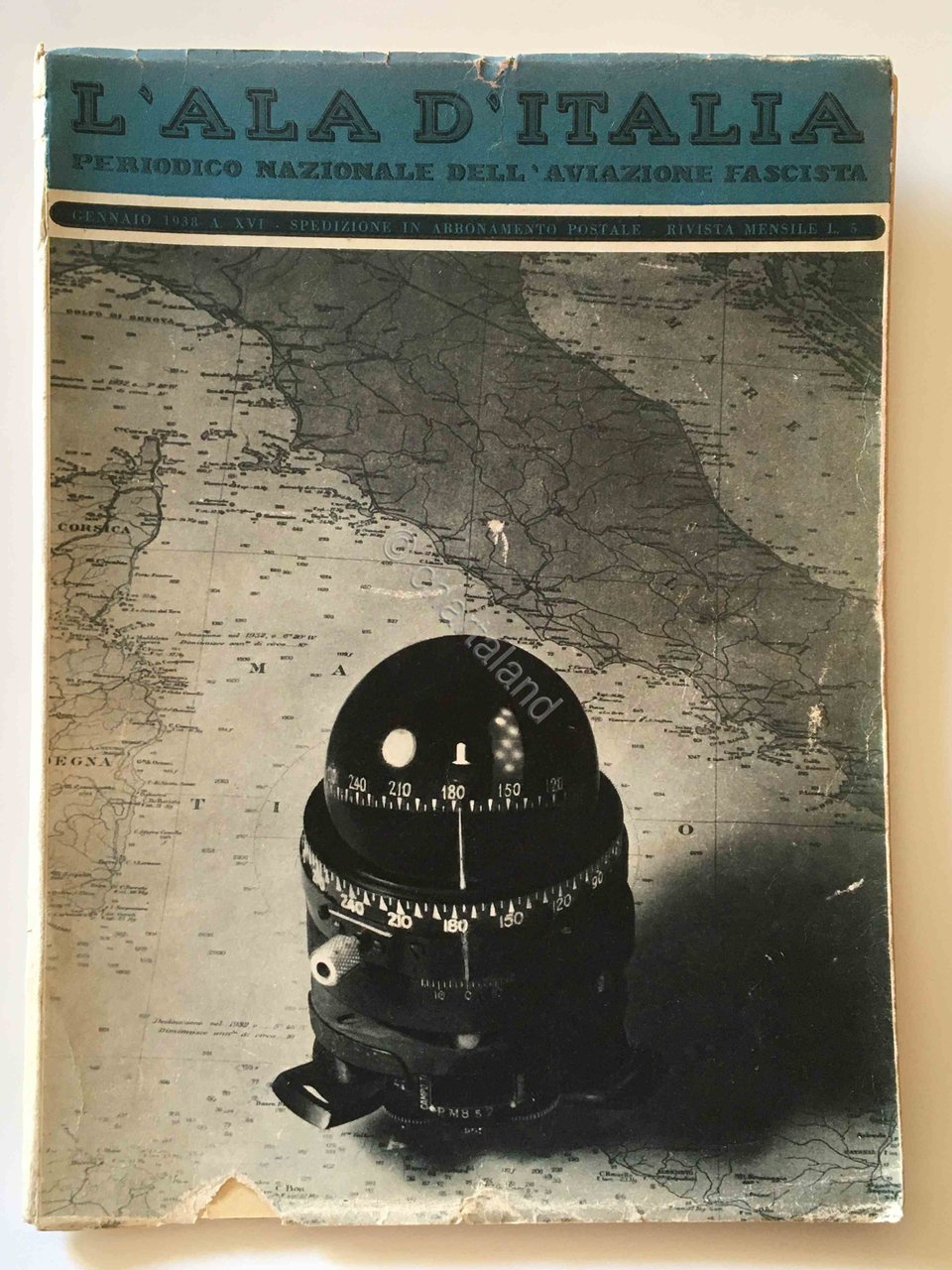 L'Ala d'Italia - Periodico Nazionale dell' Aviazione Fascista - Gennaio …