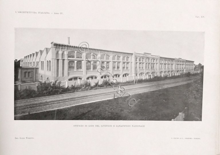 L'Architettura Italiana - Periodico mensile - Anno IV completo - …