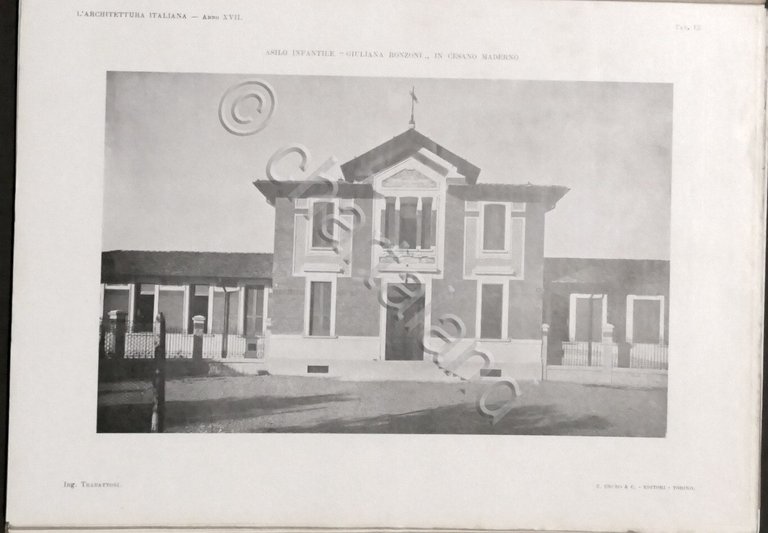 L'Architettura Italiana - Periodico mensile - Anno XVII completo - …