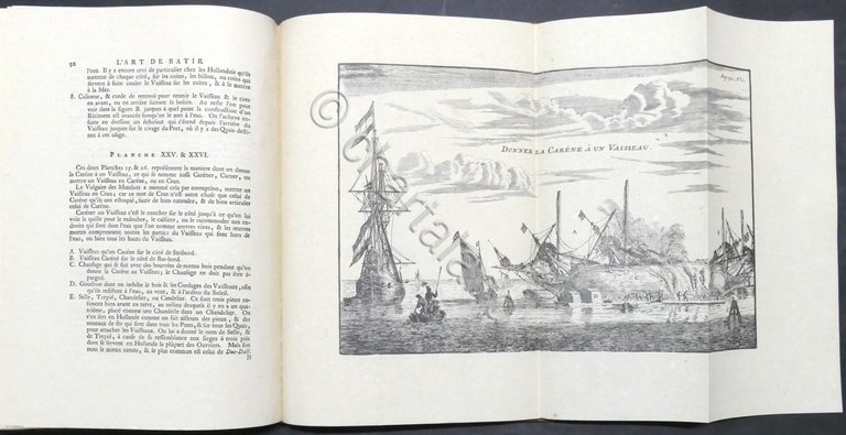 L'art de batir les vaisseaux - 1719 - Ristampa anastatica …