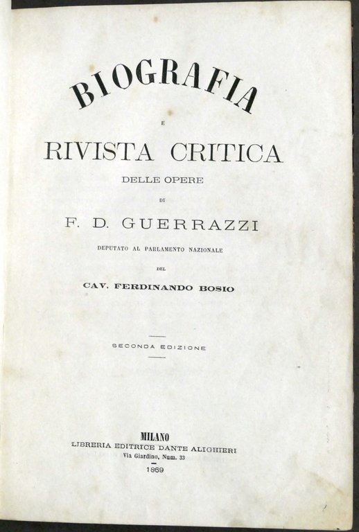 L'assedio di Firenze di F.D. Guerrazzi + Biografia rivista critica … | Immagine Gallery 11