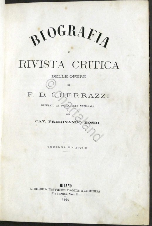 L'assedio di Firenze di F.D. Guerrazzi + Biografia rivista critica … | Immagine Gallery 12