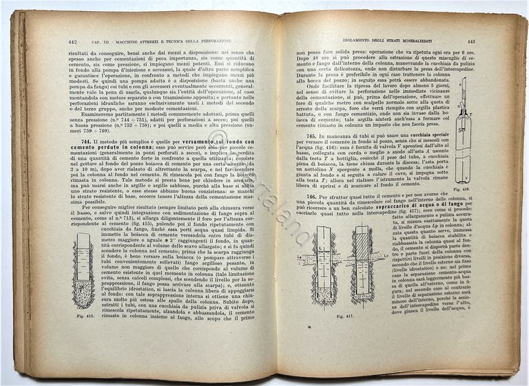 L. Caioli - Tecnologia della Perforazione - ed. 1951 Hoepli