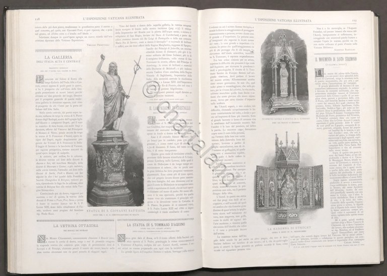 L'esposizione vaticana illustrata - Periodico ufficiale - Serie Prima - …