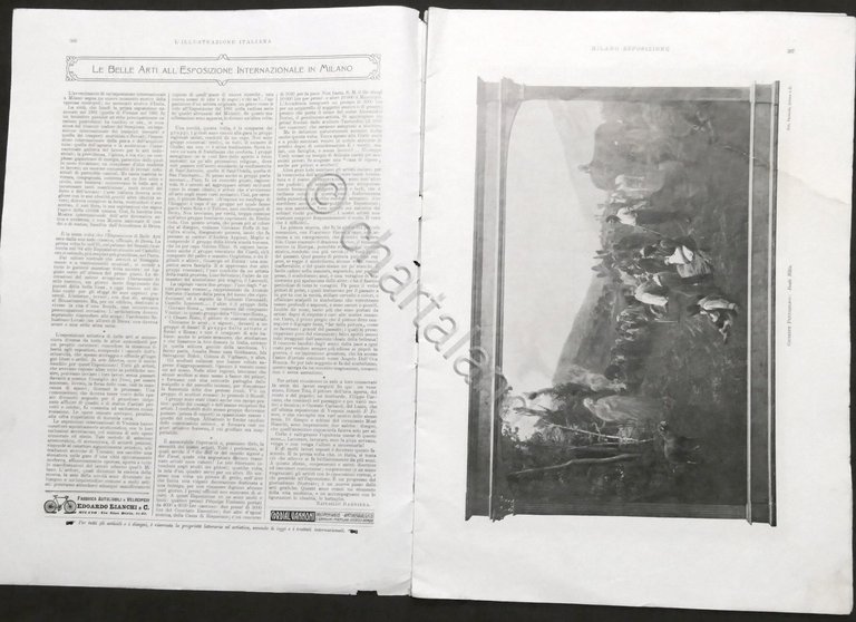 L'Illustrazione Italiana - 28 Aprile 1906 - Milano-Esposizione - Belle …