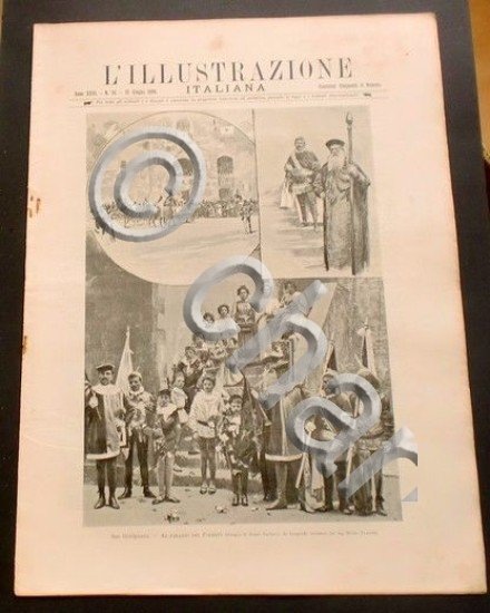 L'illustrazione Italiana - Al Palazzo del Podestà - N° 26 …