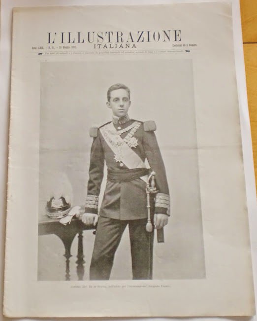 L'illustrazione Italiana - Alfonso XIII Re di Spagna - N° 21 - Maggio 1902