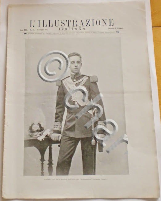 L'illustrazione Italiana - Alfonso XIII Re di Spagna - N° …