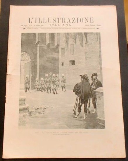 L'illustrazione Italiana - Alla Porta del Vaticano - N° 53 - Dicembre 1899