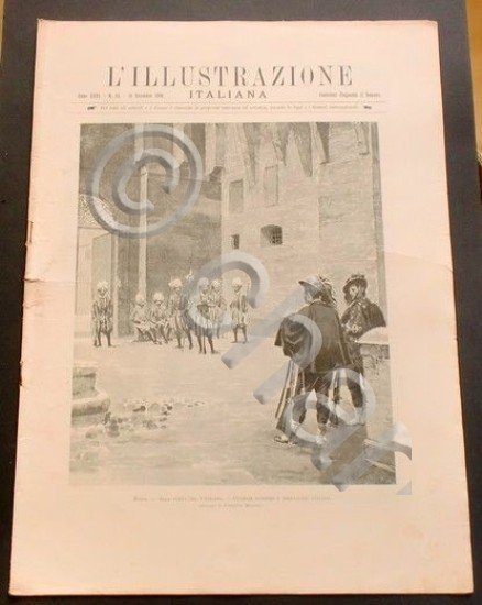 L'illustrazione Italiana - Alla Porta del Vaticano - N° 53 …
