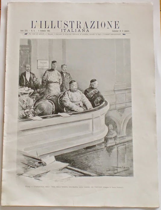 L'illustrazione Italiana - Ambasciata della China - N° 6 - Febbraio 1903