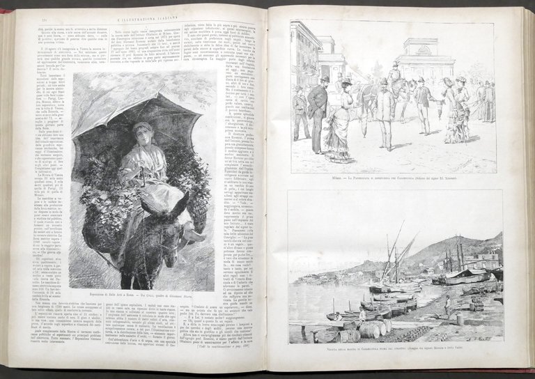 L'Illustrazione Italiana - Annata completa 1883