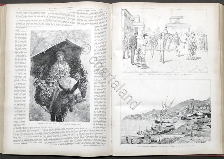 L'Illustrazione Italiana - Annata completa 1883