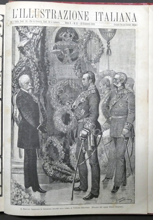 L'Illustrazione Italiana - Annata completa 1883