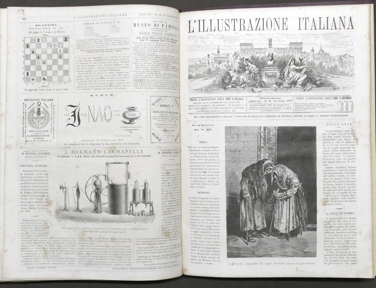 L'Illustrazione Italiana - Anno III - Raccolta Giugno / Dicembre …