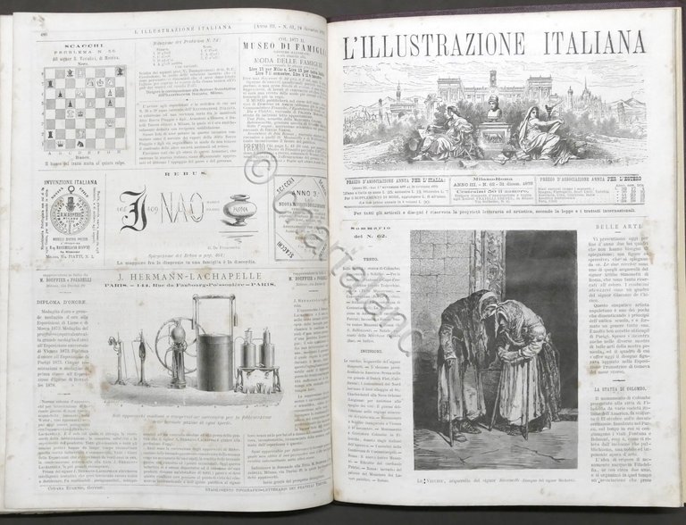L'Illustrazione Italiana - Anno III - Raccolta Giugno / Dicembre …