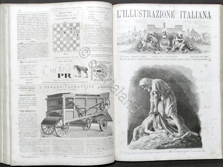 L'Illustrazione Italiana - Anno III - Raccolta Giugno / Dicembre …