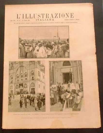 L'illustrazione Italiana - Cattedrale di Cartagine - N° 26 - Giugno 1890