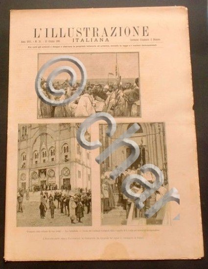 L'illustrazione Italiana - Cattedrale di Cartagine - N° 26 - …