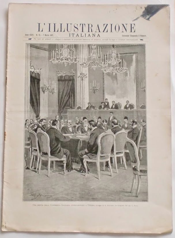 L'illustrazione Italiana - Conferenza Sanitaria Venezia - N° 10 - …