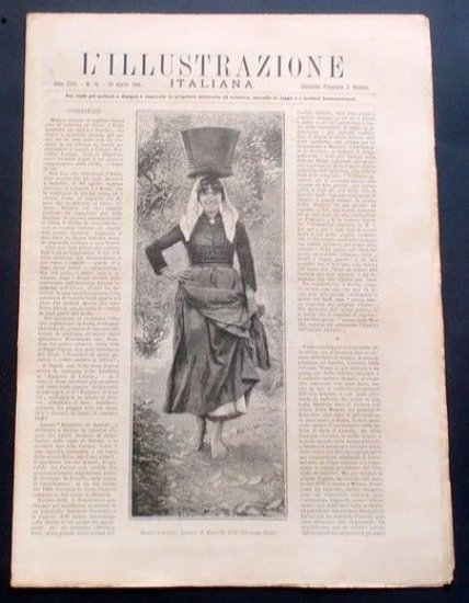 L'illustrazione Italiana - Dalla Fontana - N° 16 - Aprile 1890