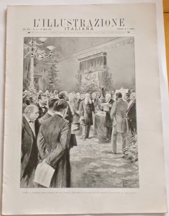 L'illustrazione Italiana - Doni offerti a Biancheri - N° 13 …