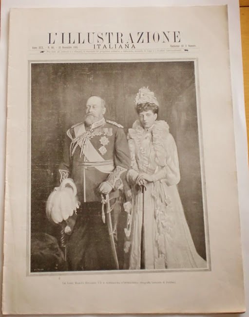 L'illustrazione Italiana - Edoardo VII e Alessandra - N° 46 - Novembre 1903