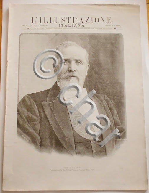 L'illustrazione Italiana - Emilio Loubet - N° 42 - Ottobre …