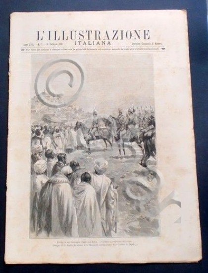 L'illustrazione Italiana - Entrata del generale Orero - N° 7 …