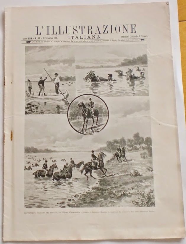 L'illustrazione Italiana - Esperimento di nuoto - N° 47 - …