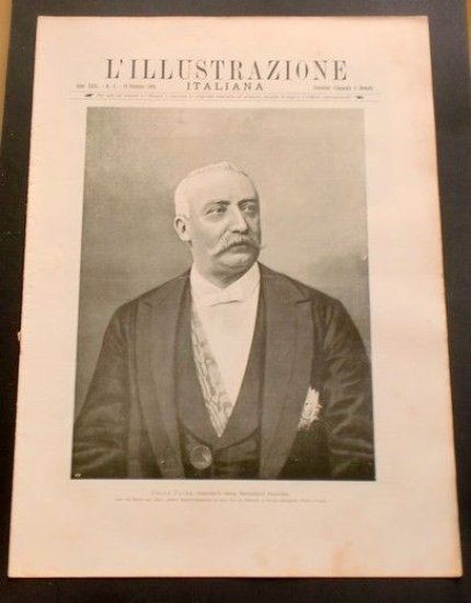 L'illustrazione Italiana - Felice Faure - N° 8 - Febbraio 1899