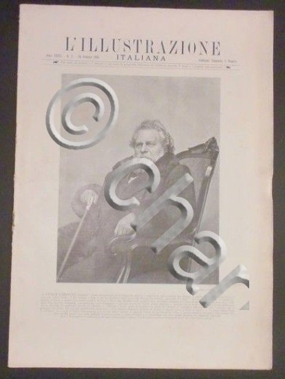 L'illustrazione Italiana - Giosuè Carducci - N° 2 - Gennaio …