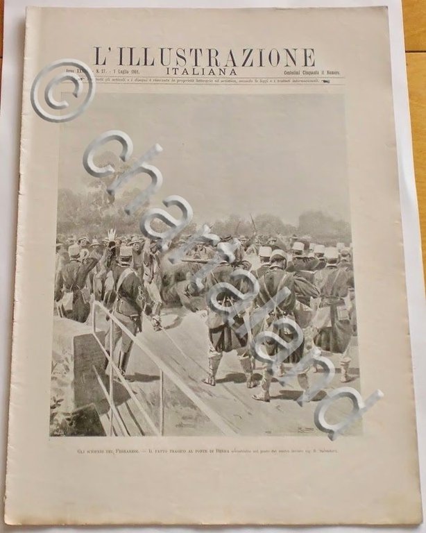 L'illustrazione Italiana - Gli scioperi del Ferrarese - N° 27 …
