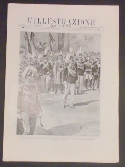 L'illustrazione Italiana - I funerali di Umberto I a Roma - N° 33 - Agosto 1900