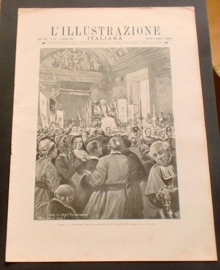 L'illustrazione Italiana - I Pellegrini Francesi - N° 41 - …