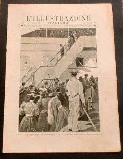 L'illustrazione Italiana - I Reali d'Italia - N° 43 - Ottobre 1898
