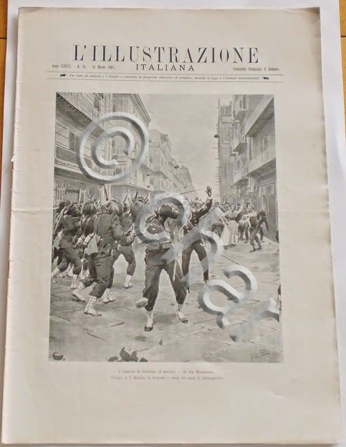 L'illustrazione Italiana - I tumulti di Palermo - N° 10 …