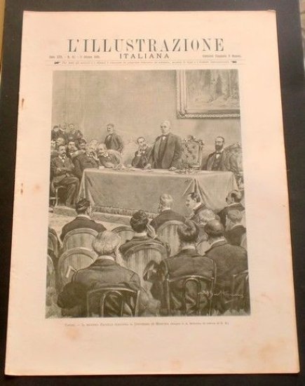 L'illustrazione Italiana - Il Congresso di Medicina - N° 41 - Ottobre 1898
