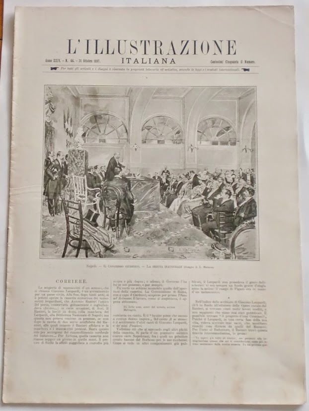 L'illustrazione Italiana - Il Congresso giuridico - N° 44 - …