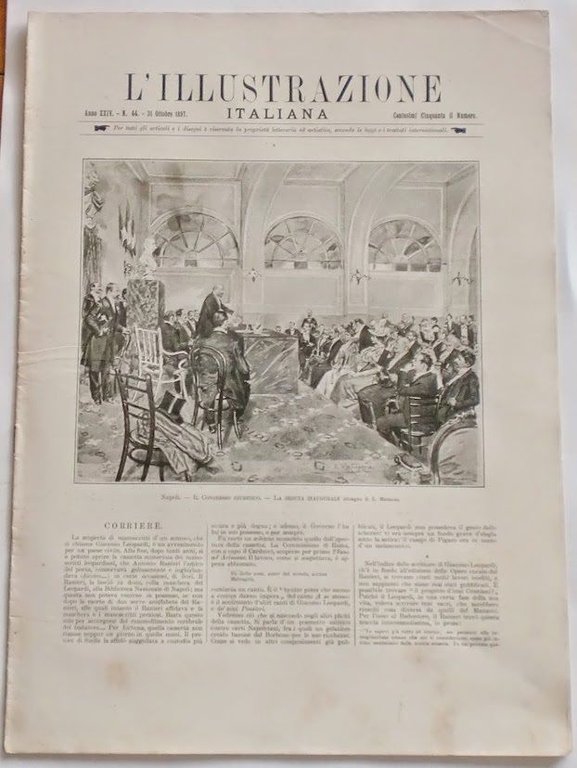 L'illustrazione Italiana - Il Congresso giuridico - N° 44 - Ottobre 1897