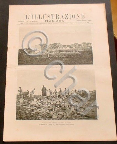 L'illustrazione Italiana - Il disastro di Tolone - N° 11 …