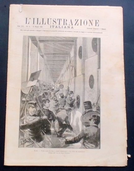 L'illustrazione Italiana - Il fosso dei marcatori - N° 21 - Maggio 1890