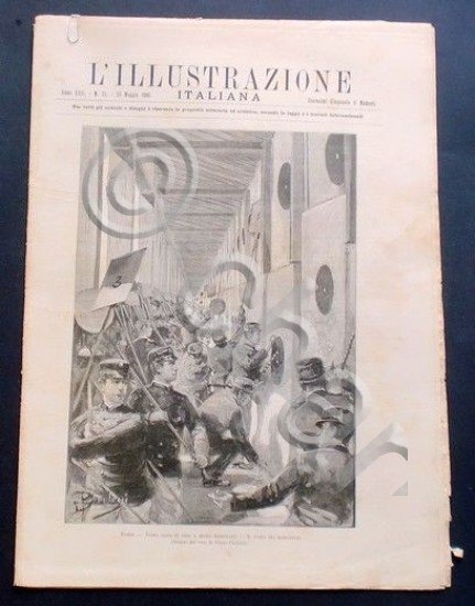 L'illustrazione Italiana - Il fosso dei marcatori - N° 21 …