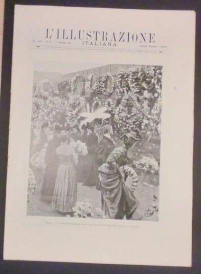 L'illustrazione Italiana - Il giorno dei morti - N° 45 - Novembre 1900