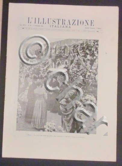 L'illustrazione Italiana - Il giorno dei morti - N° 45 …