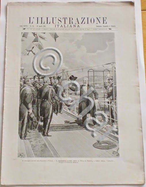 L'illustrazione Italiana - Il presidente Loubet - N° 15 - …
