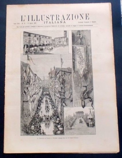 L'illustrazione Italiana - Il principe di Napoli - N° 32 …